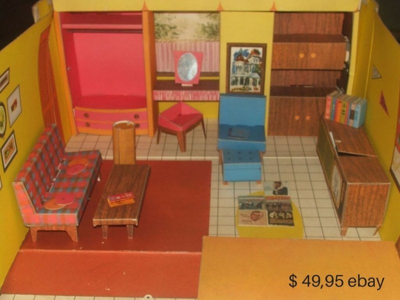 jukbeen Geweldig Kan worden genegeerd Gespot op Marktplaats: vintage meubels voor Barbie (en voor jou)! - The  Devil Wears Wibra